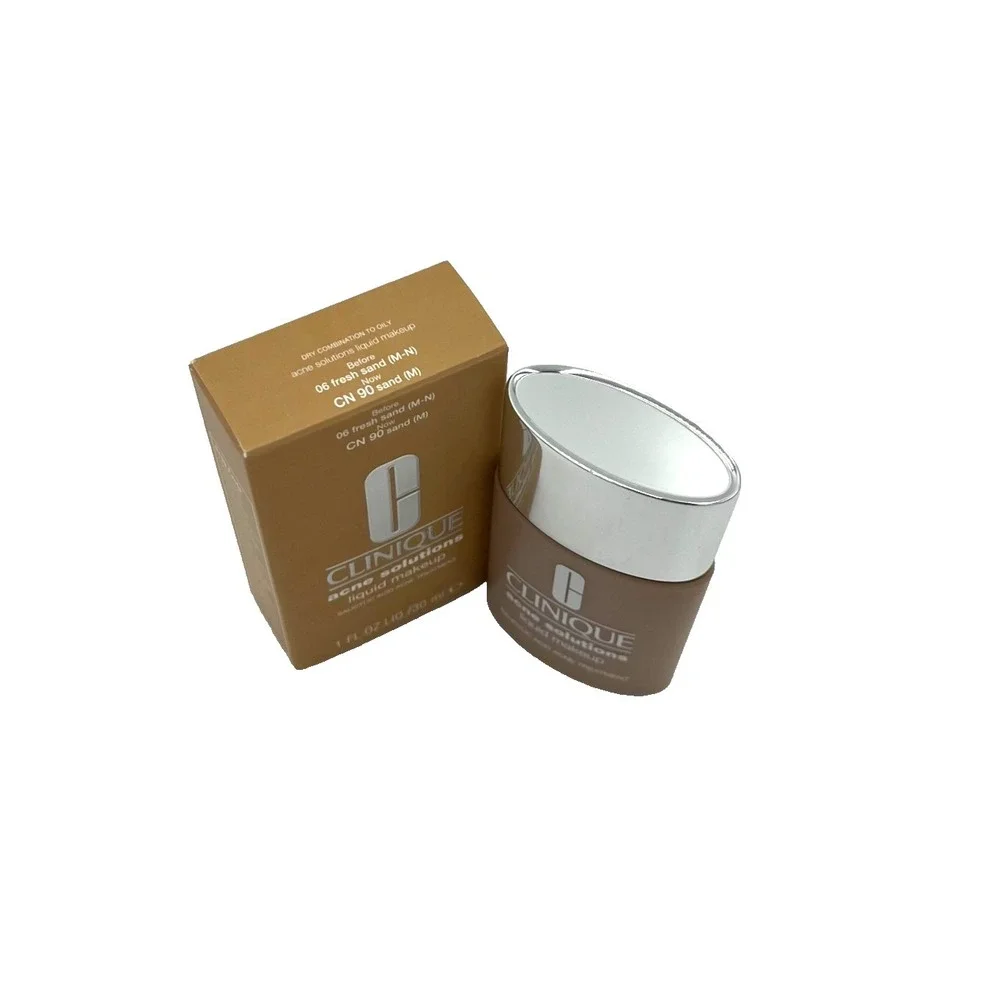 Clinique Acne Solutions Liquid Makeup 06 Fresh Sand (M-N) CN 90 Sand (M)